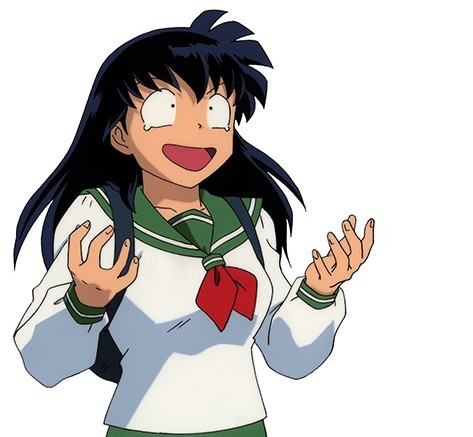  Kagome her weakness is math and studying!!!! :D