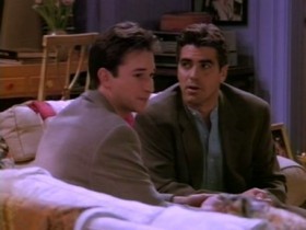George Clooney and Noah Wyle on Friends <3