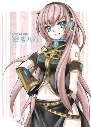  roze HAIRED VOCALOID u SAY? LUKA!