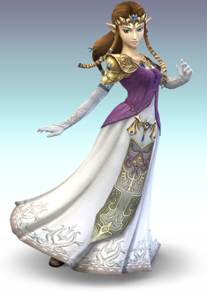 Princess Zelda or Athena. Probably Zelda.