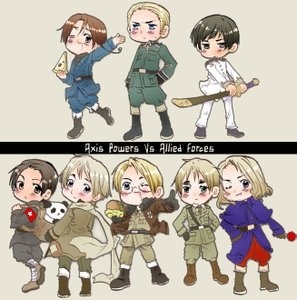  Axis Powers vs Allied Forces