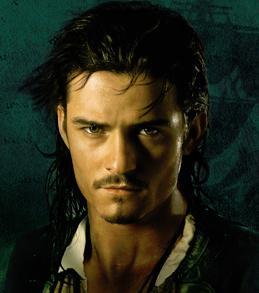 I have an obsession with Pirates of the Caribbean, but more specifically, Will Turner. I have even received comments that I look like him. (Which by far is one of the best compliments one can get in my opinion..)