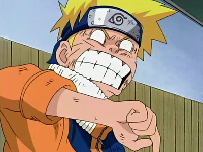 Naruto

                  From Naruto
   Hahaha, I wonder what transformation jutsu he's looking at! LoL!