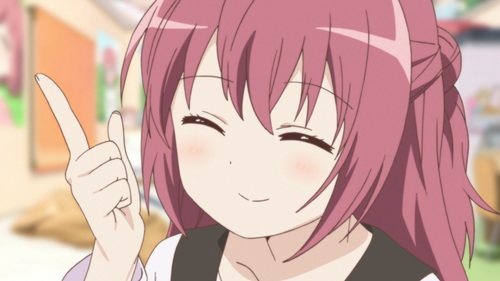 Akane from Yuru Yuri. There's nothing strange about her. Nope, not at all ^^'.