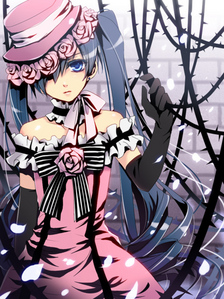  Ciel anybody else think he looks so awesome as a girl?