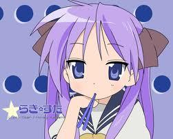 Kagami from lucky star, sterne