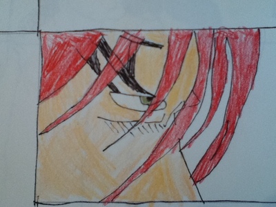  On my आइपॉड I have 2 ऐनीमे pictures that I drew myself. Here is the Renji (from Bleach ) one.