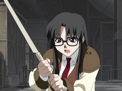  Yoriko Readman from Read of Die with a sword made of paper for the ultimate paper cut. I just bought volume 1 of the manga today and have watched all the anime for this. I'm going through all the tribute videos on YouTube and will post my favoriete ones soon.