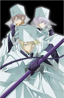  Frau, Castor and Labrador from 07 Ghost, if anda know the Anime you'd know that they are ghosts