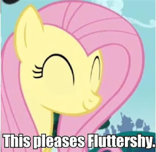  ... I can barely beat Fluttershy without glomping her.