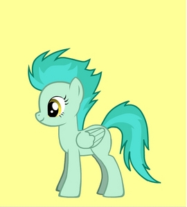 Would you please make my OC Dryrain but with cutie mark. It needs to be something with flying, like Soarin's!
And she needs to brohoof! Oh, and if you have time, could you draw Rarity laughing and winking? That would be the best!
