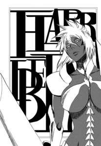  In the Japanese production of BLEACH , Tier's full name is written in English as "Teir Harribel". The double "r" is replaced in the VIZ Media version as "Halibel". The proper spelling of her name can be seen on the splash page of BLEACH Ch. 358. reference: http://www.animevice.com