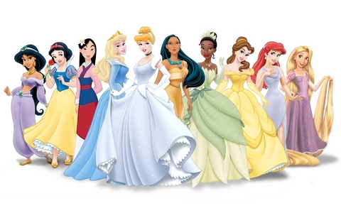 Snow White-Short
Cinderella-Average
Aurora-Tall
Ariel-Average(or short)
Belle-Average(or tall)
Jasmine-Short
Pocahontas-Tall
Mulan-Short(or average)
Tiana-Average(or tall)
Rapunzel-Average