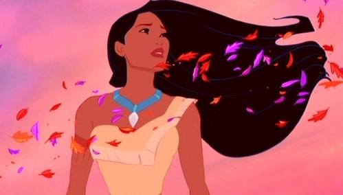  I relate the most to pocahontas because I have always been the odd one out in a group.