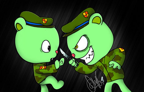  hmmmmm........................ Fliqpy:killing rp! no. Flippy:mlp rp? no, i think that already exists Fliqpy:amnesia? Flippy:no! Fliqpy:screw you. SHUT UP BOTH OF YOU! Fliqpy:he started it... i don't care, Du started world war3 Fliqpy:oh yeah, wonder ho that's doing? we're getting off topic, maybe us three weren't the ones to answer this. Fliqpy:oh, i know! world war 3! we'll see......we'll see. Flippy:let me guess, you're general of our side and you're fighting the rest of the world? Fliqpy:exactly. shut up, both of Du oder I'll send Du back to your Zeigen and i won't let Du use my keyboard. Flippy:this has gotten way out of hand. Fliqpy:you bet it has