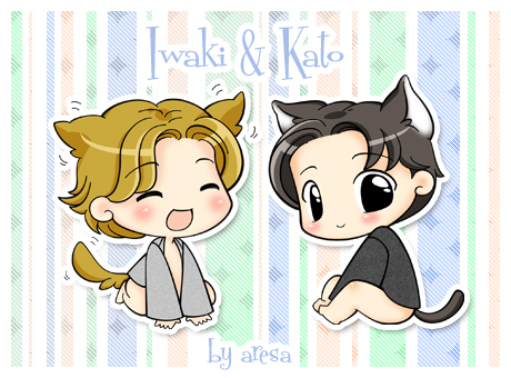  《K.O.小拳王》 iwaki and katou