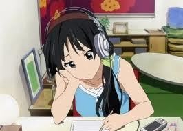  since kagome was taken i chose Mio akiyama Studying.