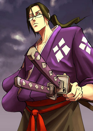  Jin from Samurai Champloo. He's the kind of serious, quiet character. ^^