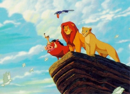  When Simba defeated Scar and became King of the Pridelands in The Lion King.