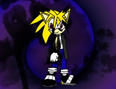 Kyle the Hedgehog: (His picture is below)

Dawn the Fox: http://www.fanpop.com/spots/sonic-fan-characters/images/32710331/title/dawn-fox-photo