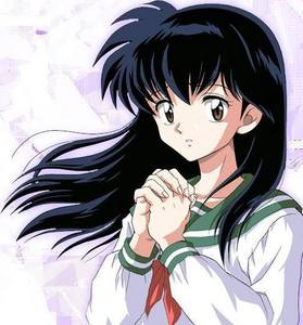 I've never posted Kagome before 
and now I'll change that !!!!!

she's in love with InuYasha <3