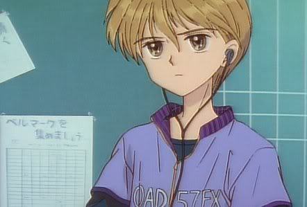  Akito Hayama from Kodacha is sixth grader, maybe just a little older than what you're looking for, but pretty close.