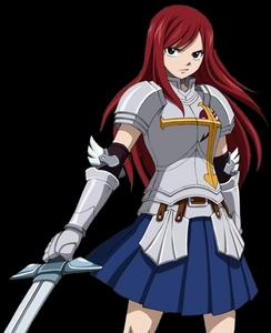  If I could rent out an animé character for a body guard, I'd pick Erza. She'd take her job seriously, and she could adapt to any donné threat par requipping to the appropriate armor.