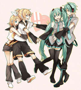  Rin x Len, i hate. I mean alot of people Amore it, but they are much cuter as twins. I Amore Miku x Len, & ppl are like "EWWWWWWW BUT SHE IS TALLER AND TWO YEARS OLDER!!" What?! KAITO is 21. DU-HUH? xD I dont like any mirror image couples. Its like incest.
