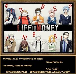 Life Is Money 

   I finished it a month ago.  #9 is the main character, and it's Korean so I think it's called manhwa. 
   It's about people who risk their life for Money, but you can't hit or kill anyone. It's actually really good.