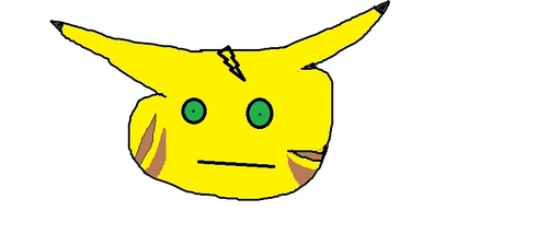  I was trying to make...I don't even know anymore. Looks like Harry Potter turned into a Pikachu.