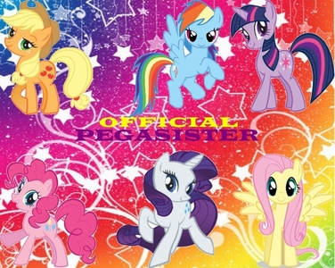 My favorite main Pony: Rainbow Dash and Rarity
Backround Pony: Bon Bon and Derpy
Filly: Apple Jack and Princess Celestia