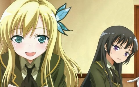  I only just started watching Haganai yesterday, & im also currently watching K & Sword art online.