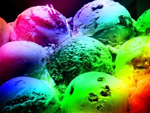  I tình yêu all the màu sắc of the rainbow! :D
