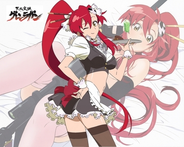 If Yoko Littner was my waitress at a maid cafe, I think I could die happy.