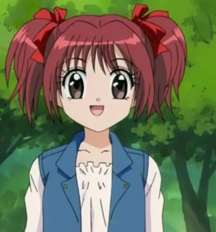  Momomiya Ichigo-chan from the anime Tokyo Mew Mew has pigtails on most of the time when she's not sleeping,or in mew form o working!