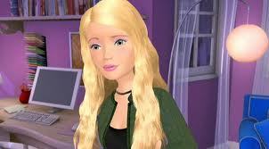 my fav barbie character would be barbie(bd) or alexa