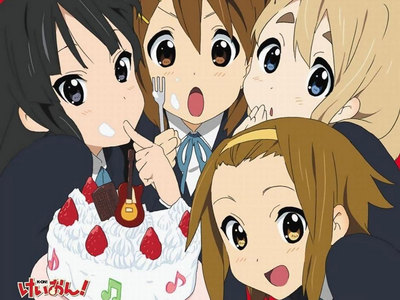  The K-on gang!