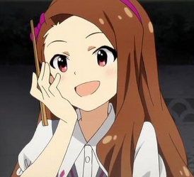 I can go on and on with this,most recently Iori-san from The ID@LMaster (That's the way it's spelled) also Ami-chan from Toradora,Haru-chan from TMoHS,Kasumi,Hikari & Iris from Pokemon,also Yui-chan from Hanasaku Iroha. 