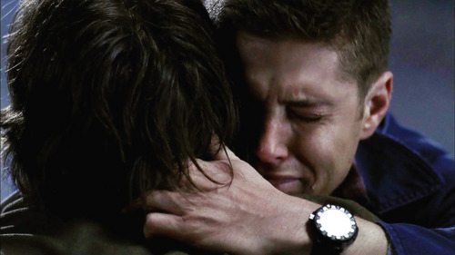My favorite thing about Dean is his devotion to his little brother :3 it's so sweet