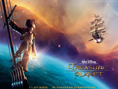  I'd cinta to see a sequel to Treasure Planet.
