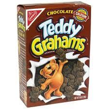 Chocolate Teddy Grahams.