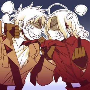  I actually use to ship this pairing, but it Lost my interest and that stupid pointless war between it and UsUk -_-