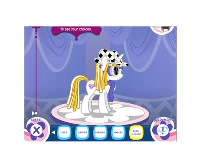  Name: Alternate Gender: mare 小马 Type: Unicorn Mane & Tail colors: below Eye color: Sunny yellow Cutie Mark: Diamond (BRIEF) Personality: quiet, honest, realistic, bit crazy, determined Hobby: playing chess, taking photo, practicing painting Picture of pony: