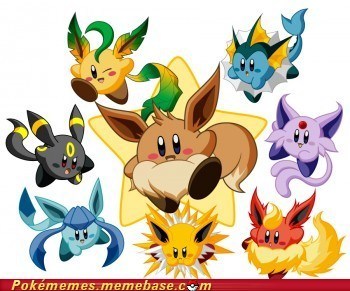  I like the Kirby version of the eeveelution. It's so CUTE!!! Umbreon is best anyway