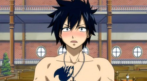  Gray Fullbuster from Fairy Tail <3