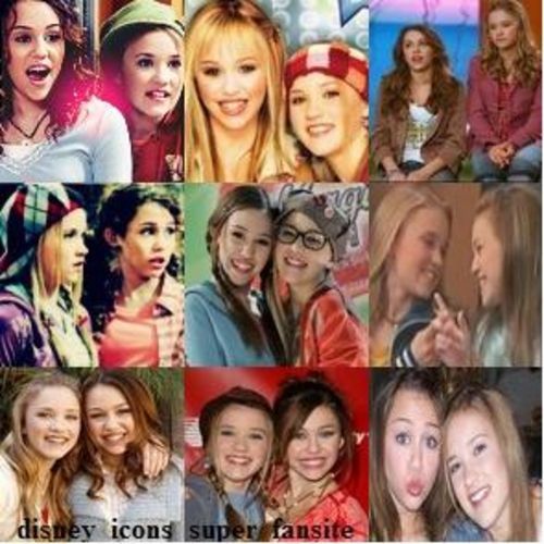  Lil' Miley and Emily <33333