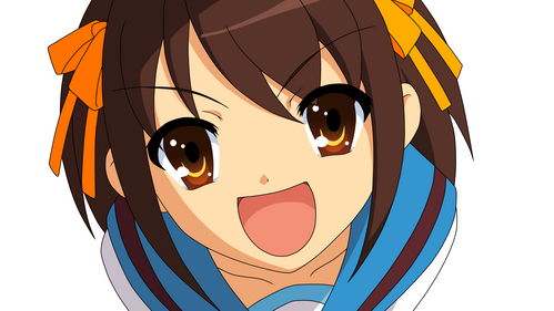  I was just now thinkin about Haruhi!
