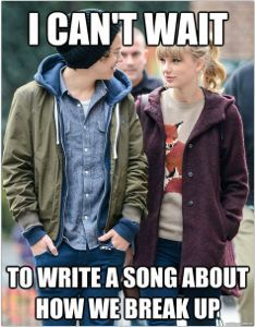  Of course. Taylor always dates the populaire people like Zac Efron and Joe Jonas.........and 12 other populaire people... And for some reason i knew she was going to rendez-vous amoureux, date one of the one direction boys. I mean does she really need these many [b]Love Songs[/b]? I heard many rumors (or maybe a fact) that they broke up so...