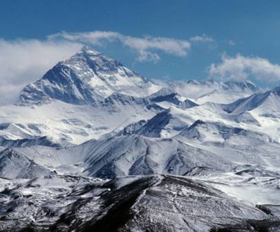 Himalayan mountains. Imagine how brightly the blood would show up on the snow---the Capitol citizens would love it. 