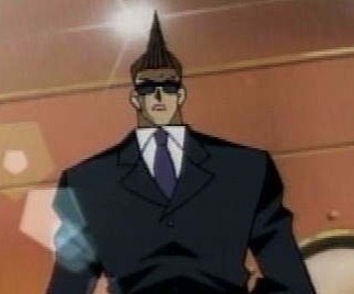  Saruwatari's hairstyle from the anime Yu-Gi-Oh! is very strange I wonder how he keeps his hair like that xD